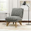 Fauteuil d'appoint sans accoudoirs Wallace & Bay Emerse-106688666