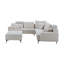 Canapé modulaire rembourré 4 pièces Ryong-622081142