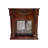 Walnut Solid Wood Electric Fireplace