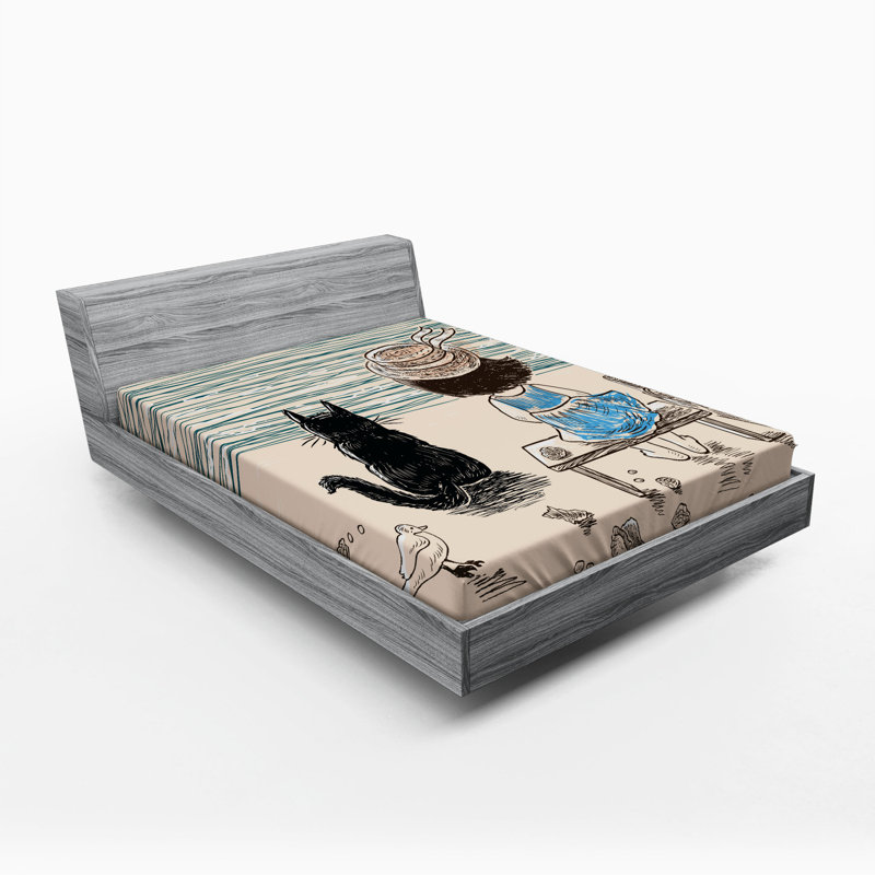 Microfiber Fitted Sheet, Full Fitted Sheet