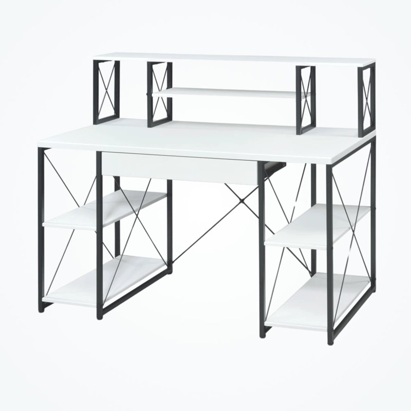 Baron Writing Desk, White