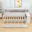 Lit de jour avec couchette, tablettes de rangement et bureau d'étude-617255539-617255549