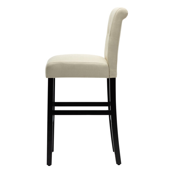 ORORA DEC Solid Wood 28'' Bar Stool & Reviews | Wayfair