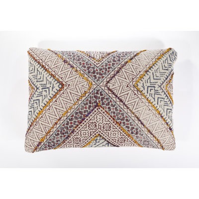 Decorative Cotton Lumbar Pillow
