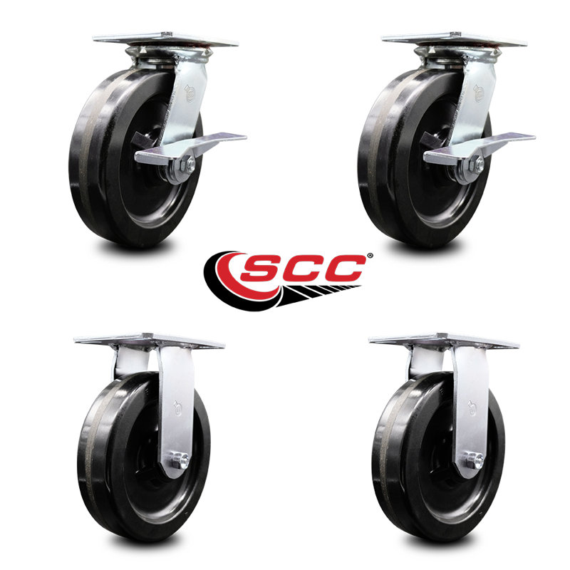 4-Piece Phenolic Caster Set