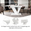 Extendable Dining Table Dubai-99440853