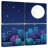Sireci Starry City Night Sky-109114497