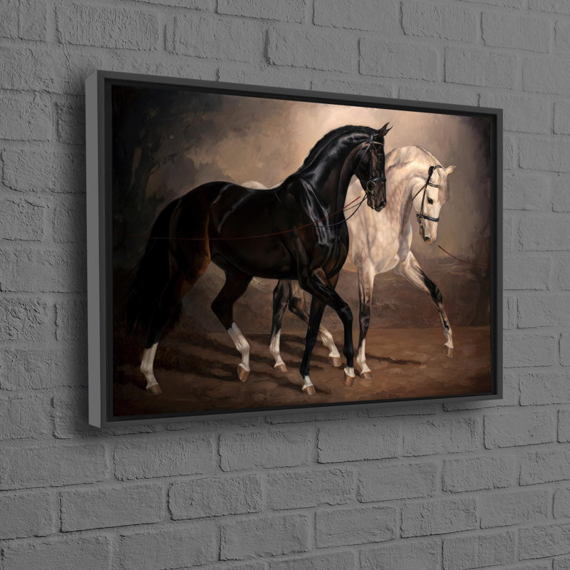 Art sur toile à thème noir et blanc idéal pour une décoration murale contemporaine présentant un thème d'amour
