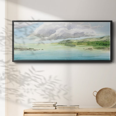 Transparent Lagoon I - toile encadrée