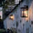 Dallas 4 - Light Metal Glass Outdoor Wall Sconce, Dusk-To-Dawn-1623987934