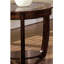 Table de bout cerisier foncé 1 pièce