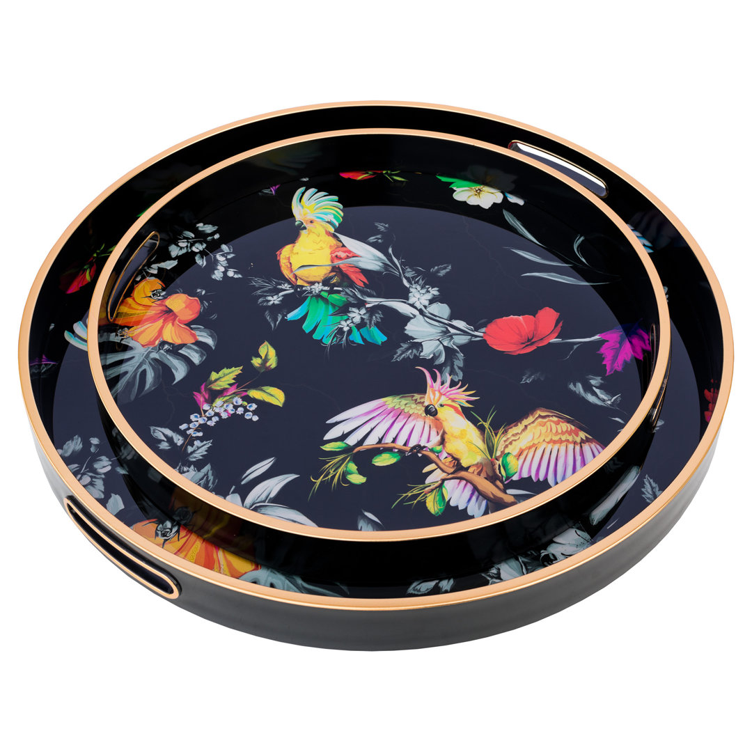 Silvis Metal Tray - Set of 2