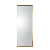 Rectangle Stainless Steel Framed Wall Mirror