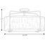 Lustre tambour à 3 lumières avec abat-jour-1648709556-1648709555