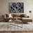 Op Art 77 Gray Canvas Wall Art