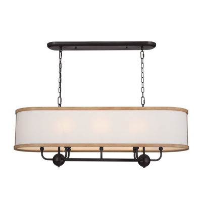 8 - Light Dimmable Linear Chandelier