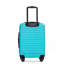 Valise légère 20 ", roulettes, turquoise