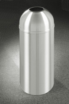 New Yorker Aluminum Open Kitchen Trash Can