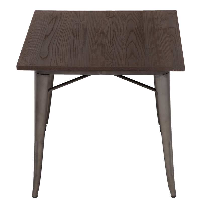 Table de bar très résistante Reavis, H 30 po x l 31 po x P 31 po