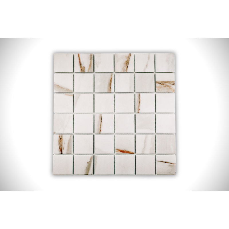 MOSAIQUE CALCATTA GOLD 2X2 CARRE MAT