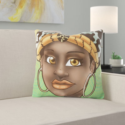 Microsuede Throw Pillow