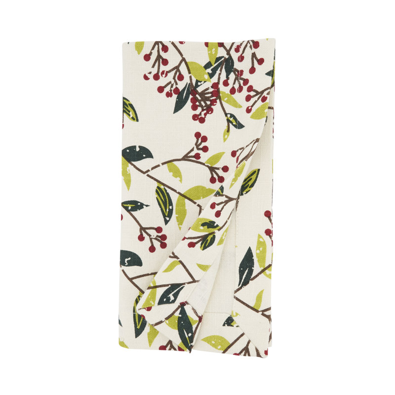 Serviette Red Berry Delight (ensemble de 4)