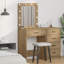 Dressing Table with Mirror and Storage Included-48239633
