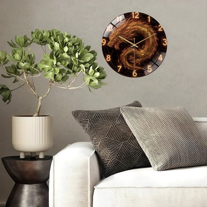 Horloge murale 12 po