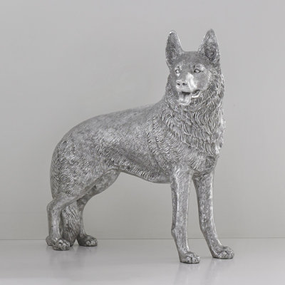 German Shepherd Statue