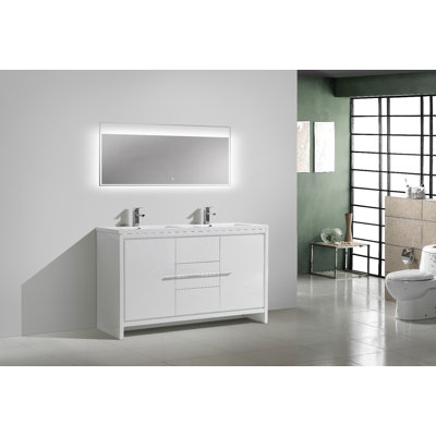 Chelsei 59 Double Bathroom Vanity Set