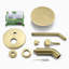 Robinet de baignoire et de douche avec valve brute-65005563