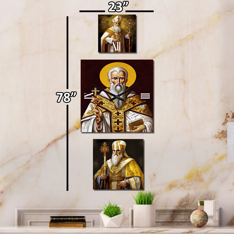 Rithik Metal Wall Clock