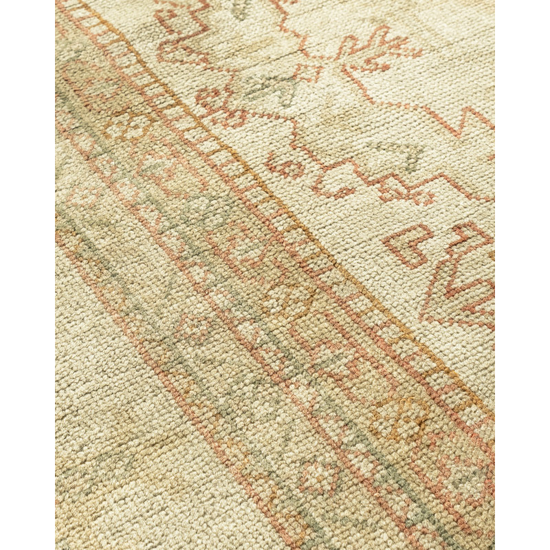 Antique One-of-a-Kind Rectangle 12'3" X 15'10" Hand Knotted Area Rug