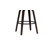 26" Upholstered Swivel Bar and Counter Stool with Wood Frame-325913602