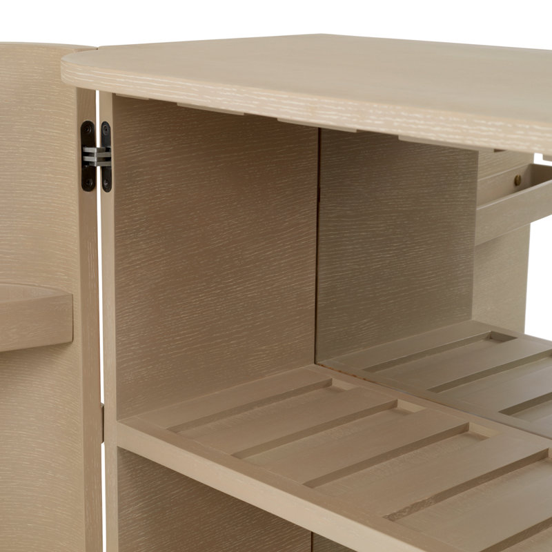 Cabana Solid Wood Bar Cabinet