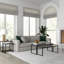 Glass Top Frame Nesting Tables-1566707490