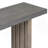 Uniquely Designed Oak Veneer Console Table With Distinctive Side Shapes, Suitable For Entryway, Hallway, Living Room, Foyer, Corridor-761328775