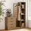 Armoire-penderie 71 "avec tiroirs et rangement 71" 