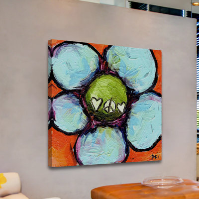 " Peace + Heart Flower "
