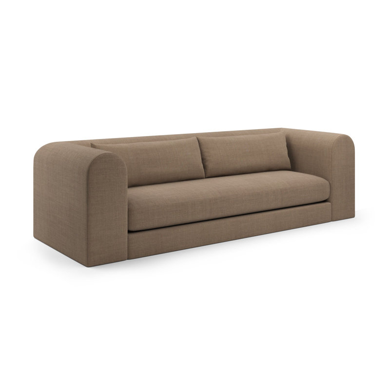 Baldwin Sofa, 31" H x 96" W x 40" D, 3, Nevis Khaki