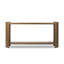 Damari Console Table-Medium Brown Limba