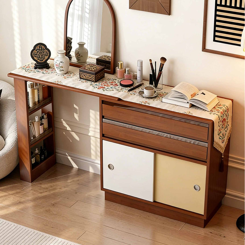 Table de maquillage d'angle de style européen