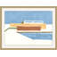 House On The Hill (Blue) 2 Print by Nathan Turner