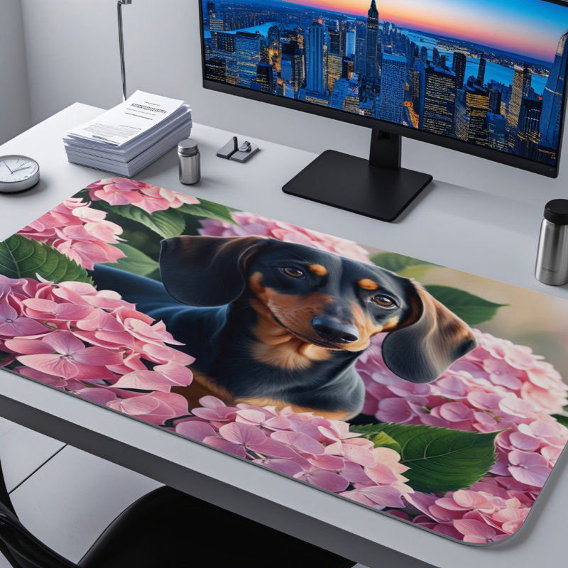 Polyester Desk Pad, 31.5x15.5