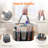 Freestanding Mesh Shower Caddy Portable Shower Tote Bag For College Dorm, With 7 Storage Pockets For Toiletry Essentials, -1706351587