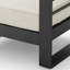 AMOUREUX MAYA BAY MP1, FINITION NOIRE AVEC COUSSIN BEIGE