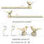 Tringle à rideaux simple réglable 1 po-73484721-73484720