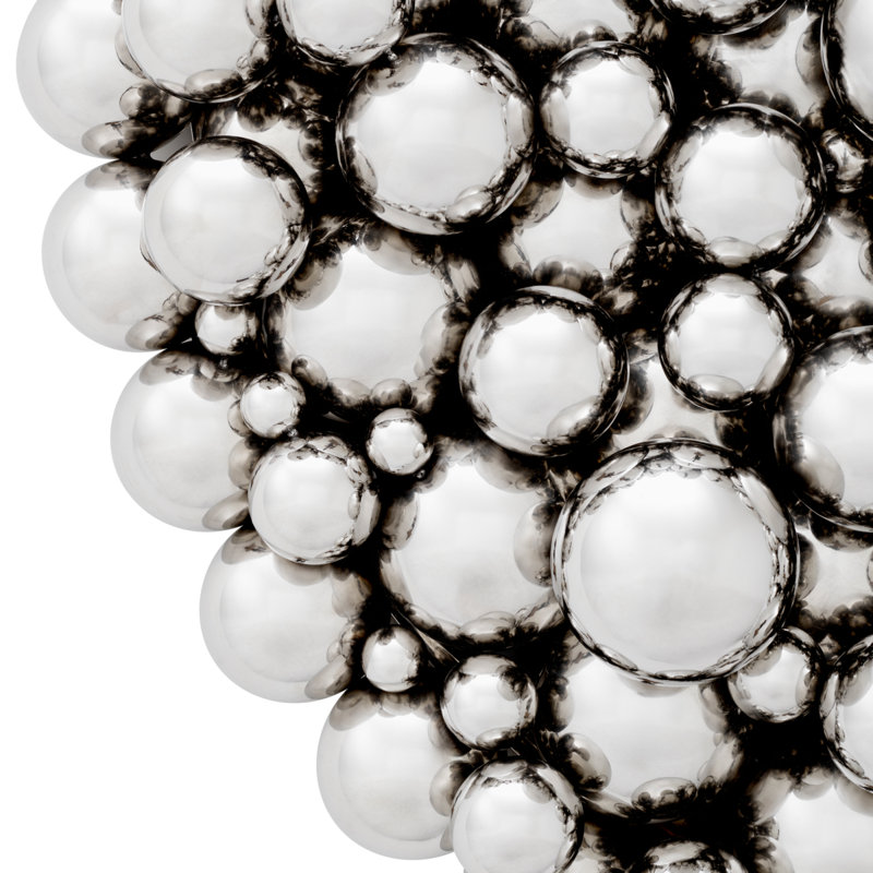 Wall Object Silvershore Polished Steel