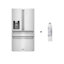 ZLINE 36" 21.6 cu. ft. 4-Door French Door Refrigerator with Water and Ice Dispenser and Water Filter-2049623207