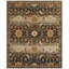 Oriental Hand-Knotted Wool Blue/Gray/Brown Area Rug-71870136